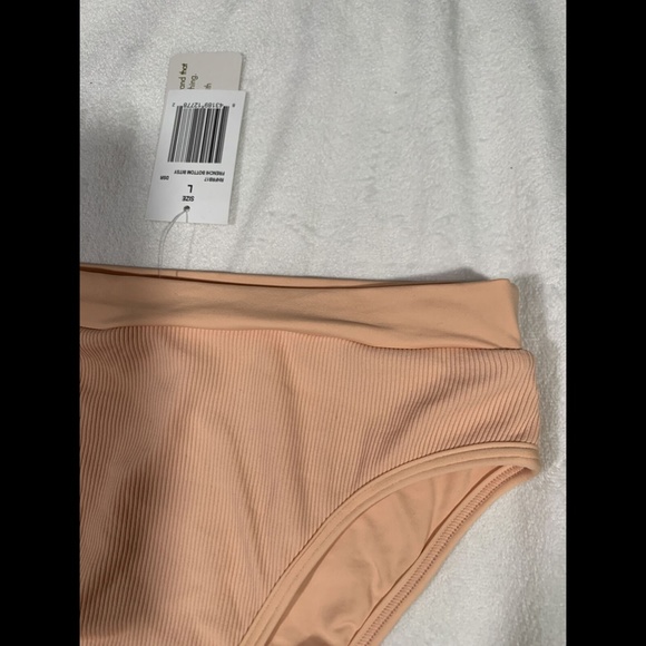 NWT $99 L Space Ridin Frenchi Bitsy Cut High‎ Waist Bikini Bottoms [ Large ] - Picture 6 of 12
